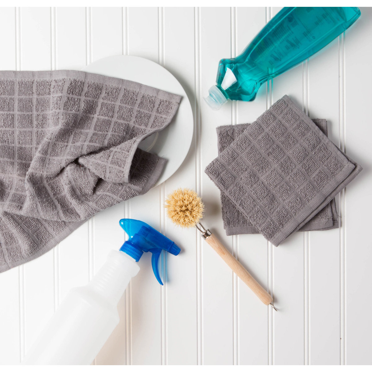 Amarilda Waffle Dish Cloth Kitchen Towel (Set of 6)